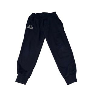 Kappa  Toddler Size 5 Jogger Sweat Pants Elastic Waist Logo Print Navy Blue